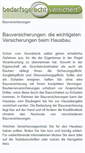 Mobile Screenshot of bauversicherung.bedarfsgerecht-versichert.de